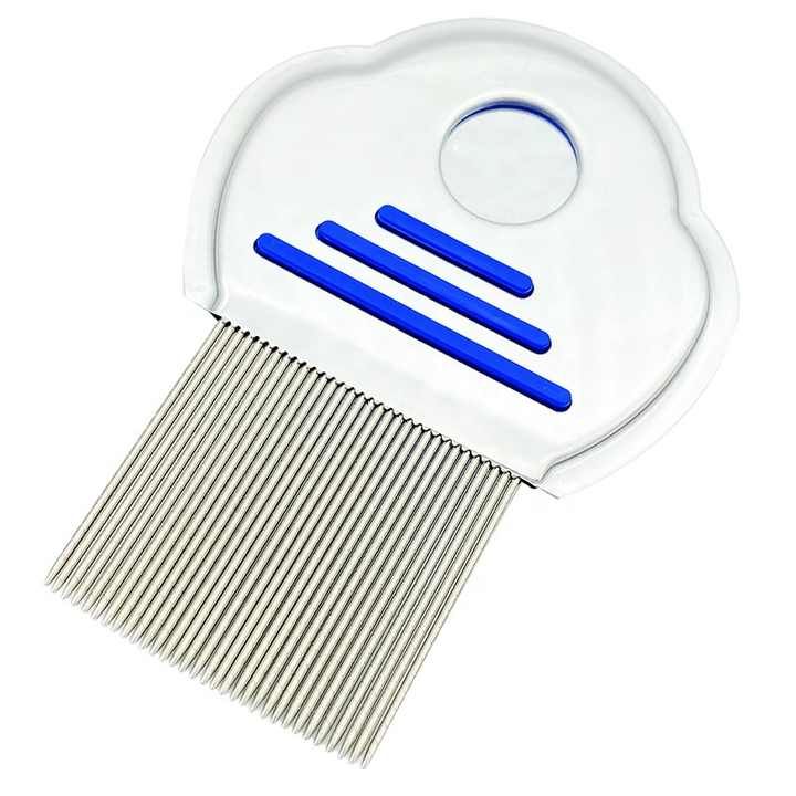 Lice Treatment Comb Kit (Metal Teeth with Magnifier)